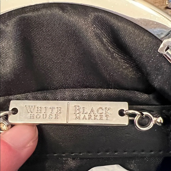 White House Black Market Red Rose Clutch/Crossbody Bag - Picture 2 of 8